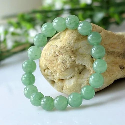 TCC™ Natural Green Jade Meditation & Attract Goodluck Charm Bracelet